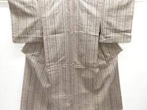 無形文化財正藍阿波しじら縞織出し着物